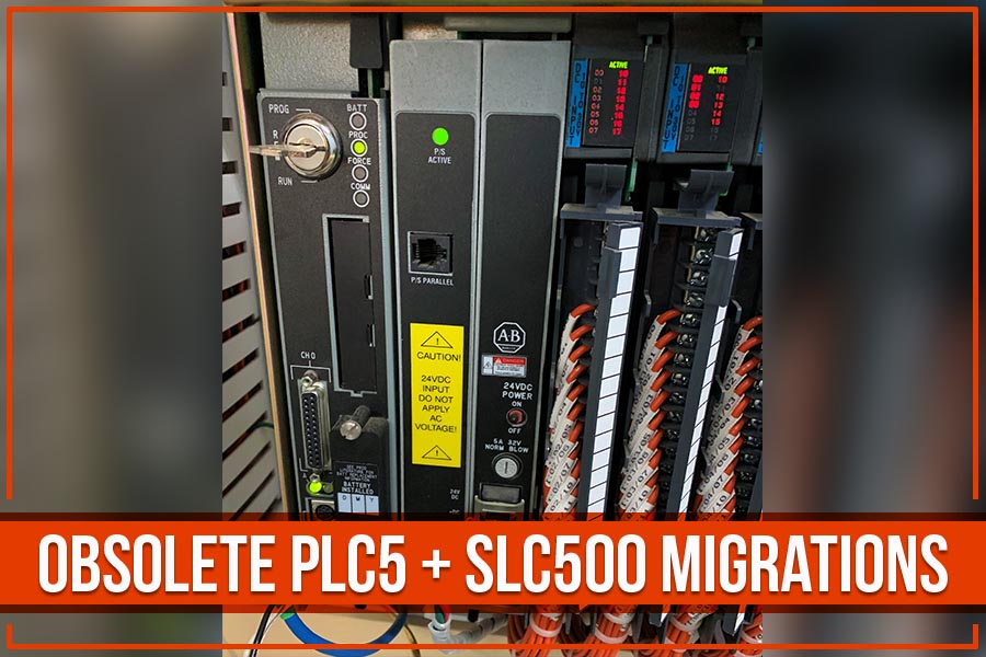 Obsolete PLC5 + SLC500 Migrations