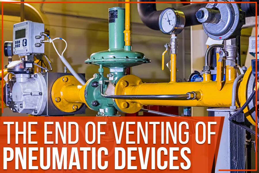 The End Of Venting Of Pneumatic Devices